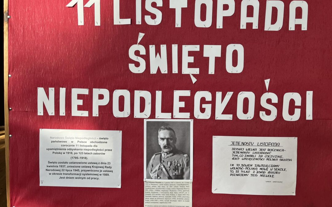 Szkolne obchody Święta Niepodległości
