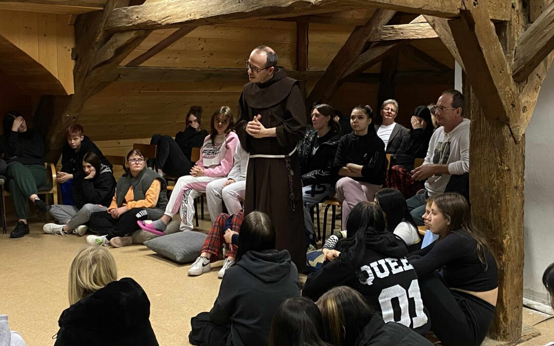 Spotkanie z franciszkanami.